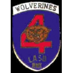 LOS ANGELES, CA LA COUNTY SHERIFF PIN LASD WOLVERINE PIN